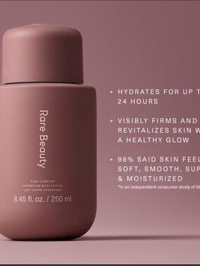 Rare Beauty Find Comfort Hydrating Lotion 8.45oz/ 250ml Brand New Sealed